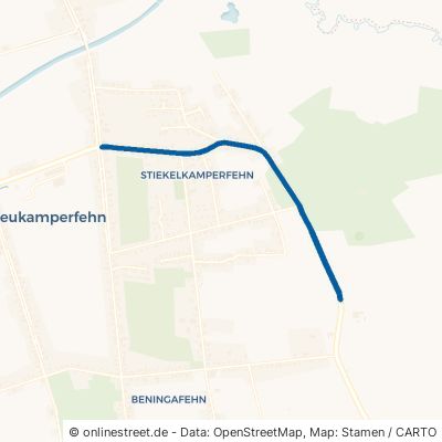 Hauptstraße Neukamperfehn Neuefehn 