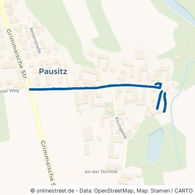 Straße Der Einheit Bennewitz Pausitz 