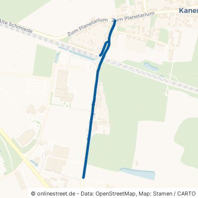 Dürrenberger Straße Halle (Saale) Kanena-Bruckdorf 