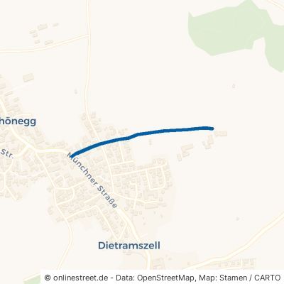 Ostener Straße Dietramszell Schönegg 