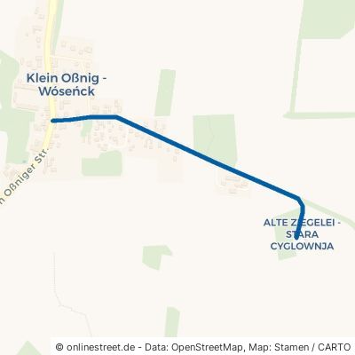 Klein Oßniger Schäfereiweg Drebkau Schorbus 