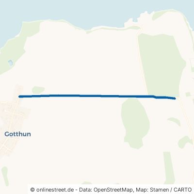 Straße Zum Nitschow Gotthun 