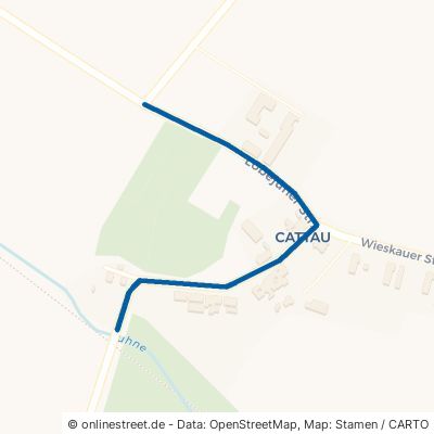 Löbejüner Straße Südliches Anhalt Cattau 