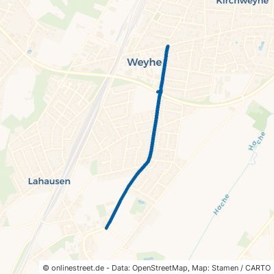 Lahauser Straße Weyhe Lahausen 