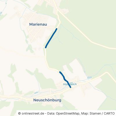 Heinrichsorter Straße Mülsen Neuschönburg 