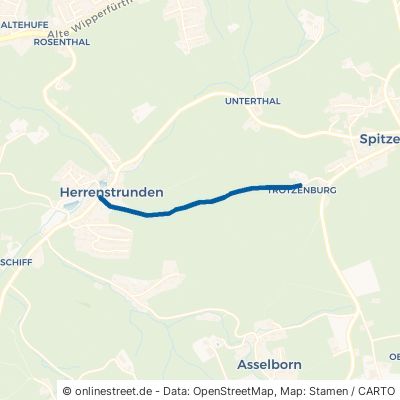 Trotzenburger Weg Bergisch Gladbach Herrenstrunden 