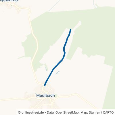 Erbenhäuser Weg Homberg Maulbach 
