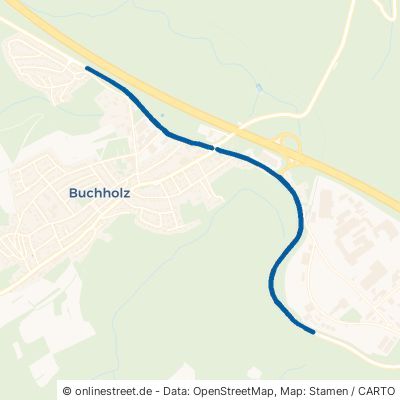 Hunsrückhöhenstraße Boppard Buchholz 