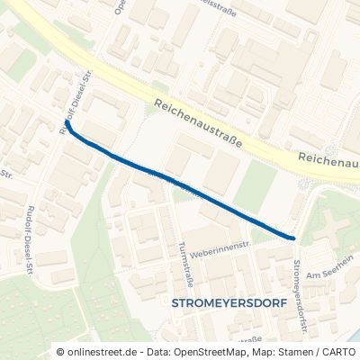 Line-Eid-Straße Konstanz Industriegebiet 