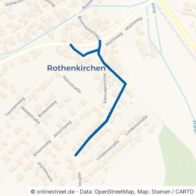 Eisfeldstraße Burghaun Rothenkirchen 