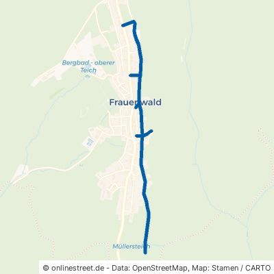 Promenade Ilmenau Frauenwald 