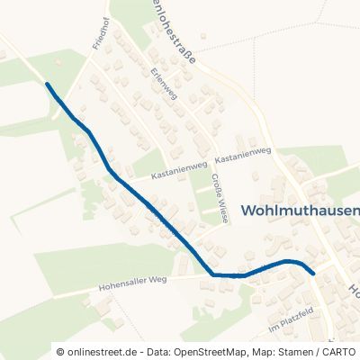 Oberweiler Forchtenberg Wohlmuthausen 