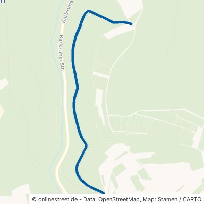 Mittlerer Hardweg Birkenfeld Obernhausen 