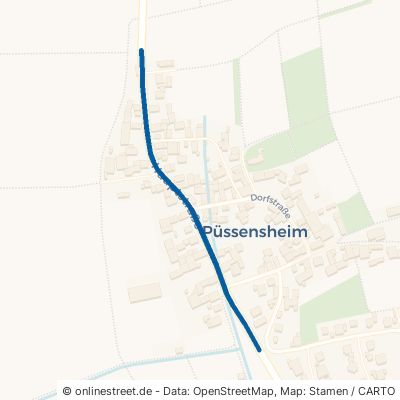 Hauptstraße Prosselsheim Püssensheim 