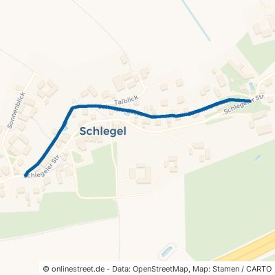 Schmale Gasse Hainichen Schlegel 