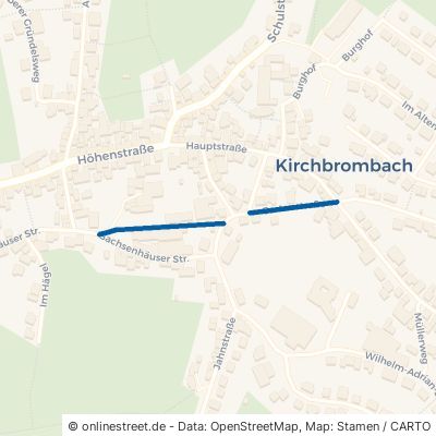 Gartenstraße Brombachtal Kirchbrombach 