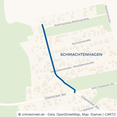 Schmachtenhagener Straße Zossen Dabendorf 