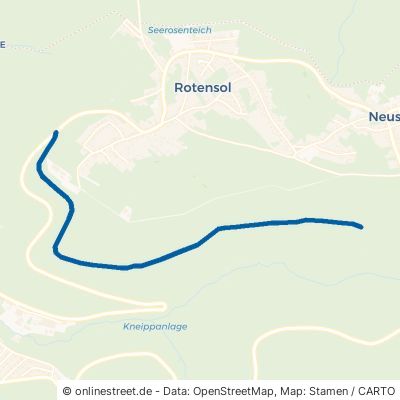 Beerwiesenweg Bad Herrenalb Rotensol 