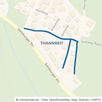 Sailerstraße Surberg Thannreit 