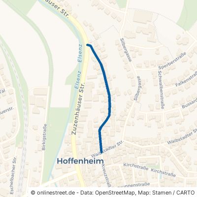 Neue Straße Sinsheim Hoffenheim 