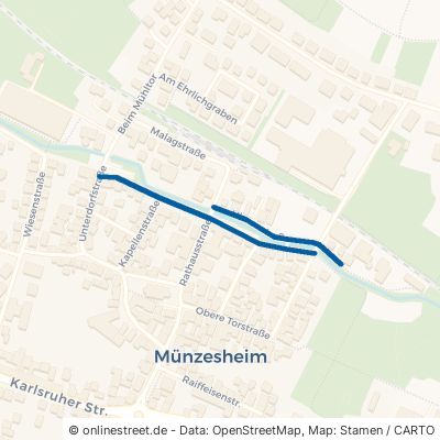 Ulmenstraße Kraichtal Münzesheim 