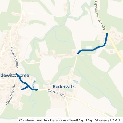 Bederwitzer Straße Großpostwitz (Oberlausitz) Neueulowitz 