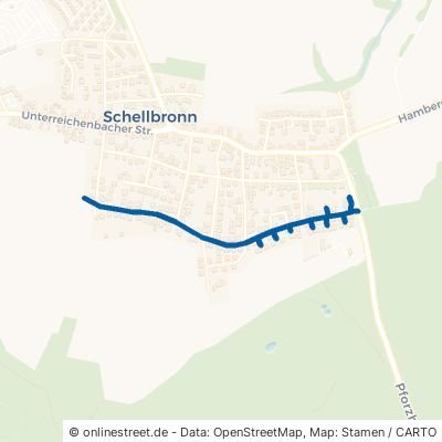 Schönblickstraße Neuhausen Schellbronn 