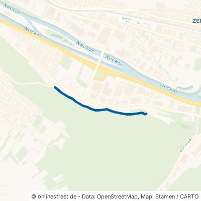Unterer Hofhauweg Esslingen am Neckar Berkheim 