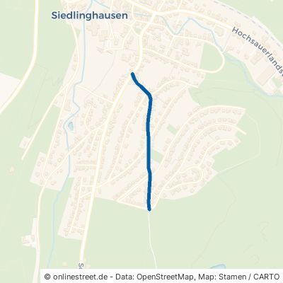 Ennertstraße Winterberg Siedlinghausen 