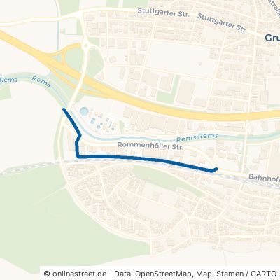 Eisenbahnstraße Remshalden Grunbach 