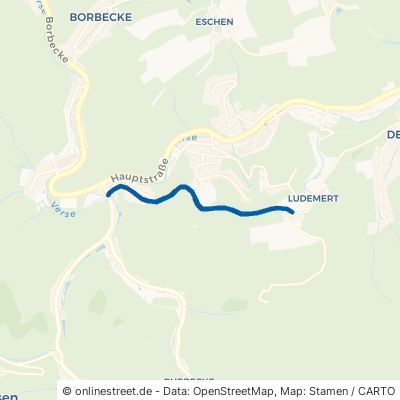 Ludemerter Weg 58791 Werdohl Bärenstein Altenmühle