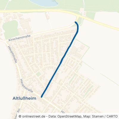 Hockenheimer Straße Altlußheim 