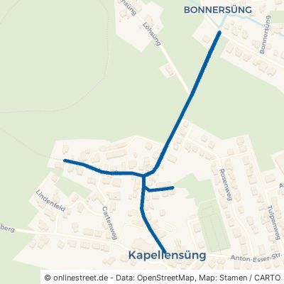 Kirchstraße Lindlar Kapellensüng 