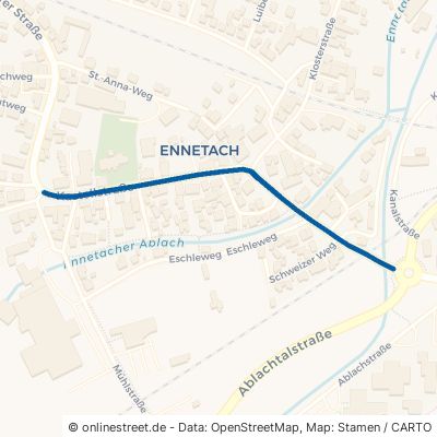Kastellstraße Mengen Ennetach 