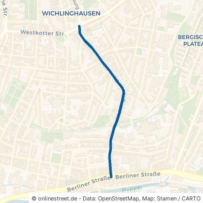 Wichlinghauser Straße Wuppertal Barmen 