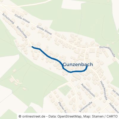 Hörsteiner Straße Mömbris Gunzenbach 