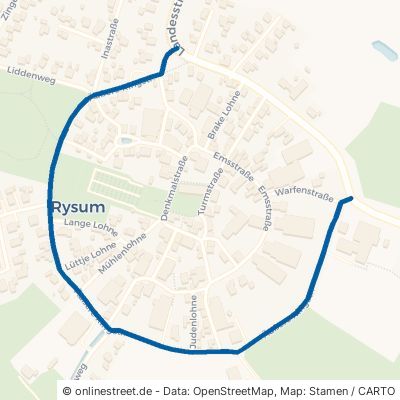 Äußere Ringstraße Krummhörn Rysum 