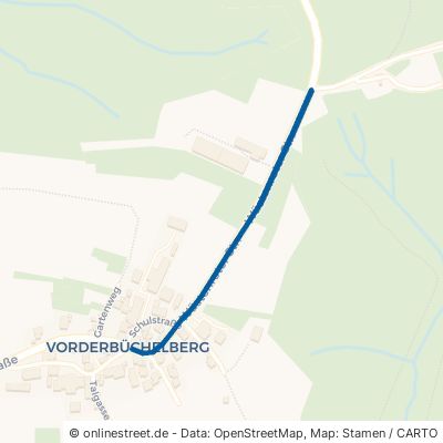 Wüstenroter Straße Spiegelberg Vorderbüchelberg 