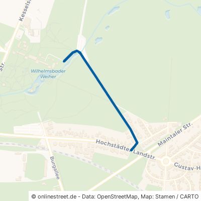 Wilhelmsbader Allee Hanau 