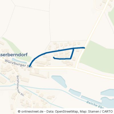 Tannenweg Geiselwind Wasserberndorf 