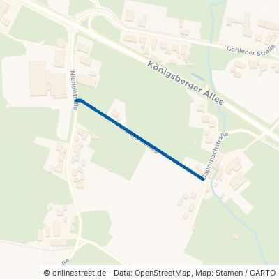 Walbrodtsweg Dorsten Östrich 