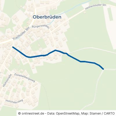 Rottmannsberger Straße Auenwald Oberbrüden 