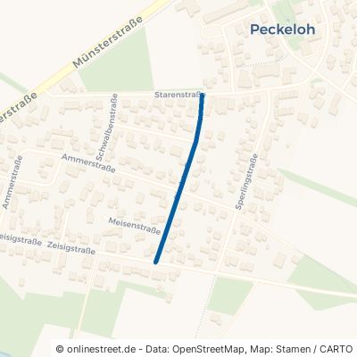 Pirolstraße Versmold Peckeloh 