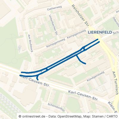 Kuthsweg 40231 Düsseldorf Lierenfeld Stadtbezirk 8