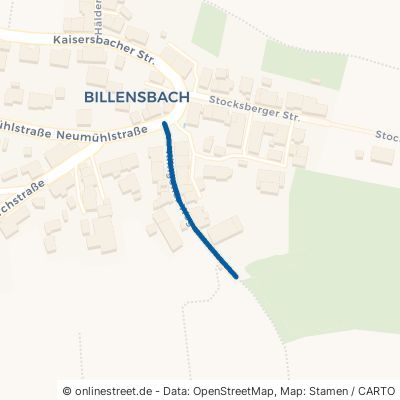 Klingener Weg Beilstein Billensbach 