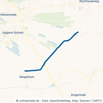 Siegelsumer Moorweg Upgant-Schott Siegelsum 