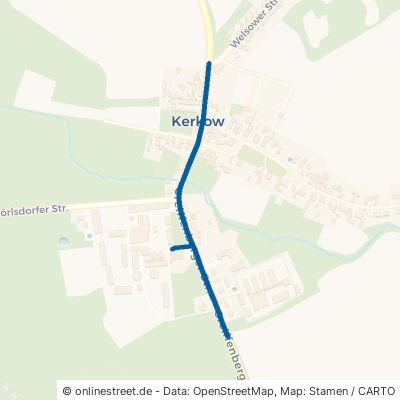 Greiffenberger Straße Angermünde Kerkow 
