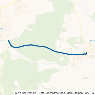 Radweg Schlierbach - Hattenhofen Hattenhofen 