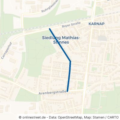Boshamerweg 45329 Essen Karnap Stadtbezirke V