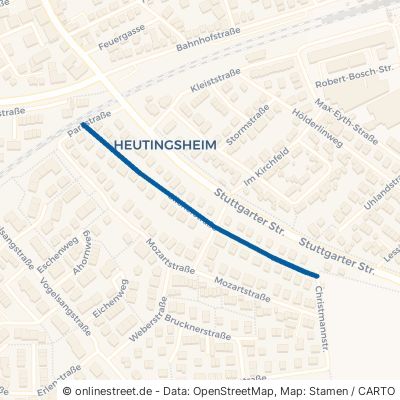 Silcherstraße Freiberg am Neckar Heutingsheim 